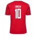 Cheap Denmark Christian Eriksen #10 Home Football Shirt World Cup 2022 Short Sleeve